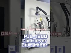 সুসংগত এবং সঠিক মিশ্রণের জন্য উচ্চ নির্ভুলতা দুই উপাদান আঠালো মিশ্রণ মেশিন